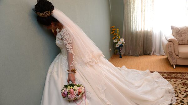 Невеста. Иллюстративное фото - Sputnik Кыргызстан