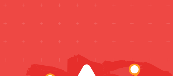 Кыргызстандагы табигый кырсыктар каттала турган кооптуу аймактар. Карта - Sputnik Кыргызстан