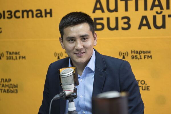 Депутат БГК Жаныбек Абиров - Sputnik Кыргызстан