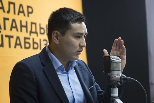 Депутат БГК Жаныбек Абиров Депутат БГК Жаныбек Абиров - Sputnik Кыргызстан