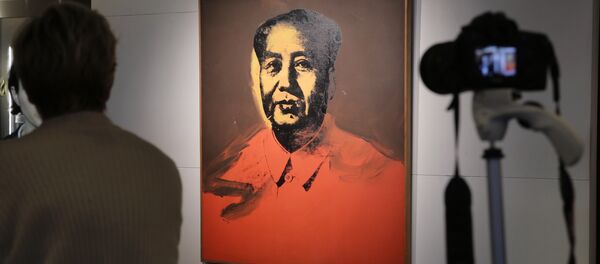 Кытай Эл республикасынын мурунку төрагасы Мао Цзедундун портрети - Sputnik Кыргызстан