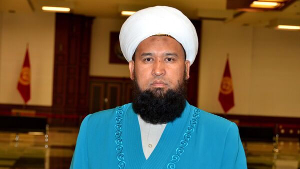 Архивное фото муфтия мусульман Кыргызстана Максатбека ажы Токтомушева - Sputnik Кыргызстан