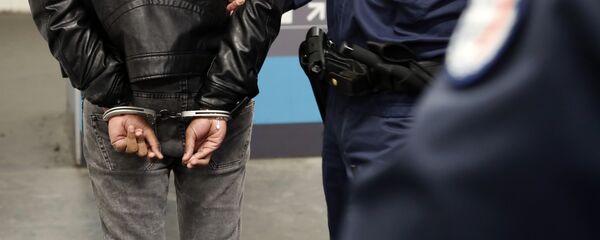 Работа полицейских Парижа - Sputnik Кыргызстан