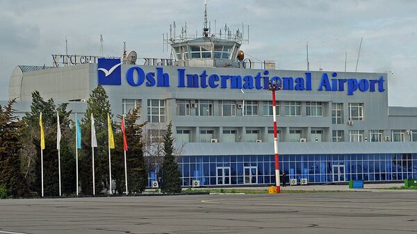 Открытие обновленного аэровокзального комплекса международного аэропорта Ош - Sputnik Кыргызстан