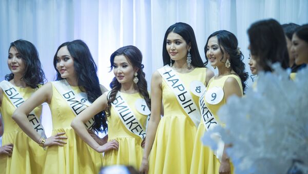 Участницы конкурса красоты Мисс Кыргызстан — 2017. Архивное фото - Sputnik Кыргызстан