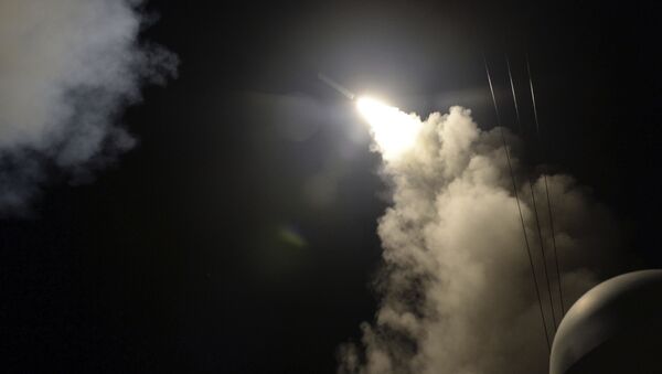 Ракетный удар США по аэродрому в Сирии - Sputnik Кыргызстан