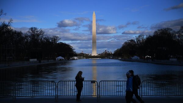 Вид на монумент Вашингтона (округ Колумбия). Архивное фото - Sputnik Кыргызстан