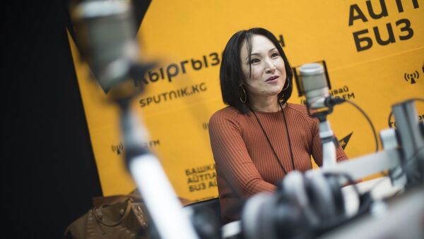 Директор новостного канала Ала-Тоо 24 Жылдыз Жумабекова - Sputnik Кыргызстан