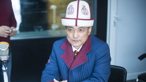 Основатель общественного фонда Саякбай манасчи Самат Ибраев - Sputnik Кыргызстан