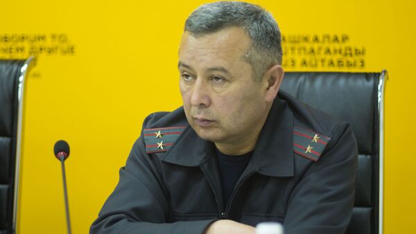 КРдин Кайгуул милиция башкы башкармалыгынын ага тескөөчүсү Ахмед Нурмамбетов - Sputnik Кыргызстан