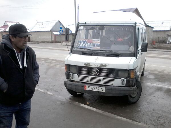 Водители маршрутного такси 222 в Бишкеке - Sputnik Кыргызстан