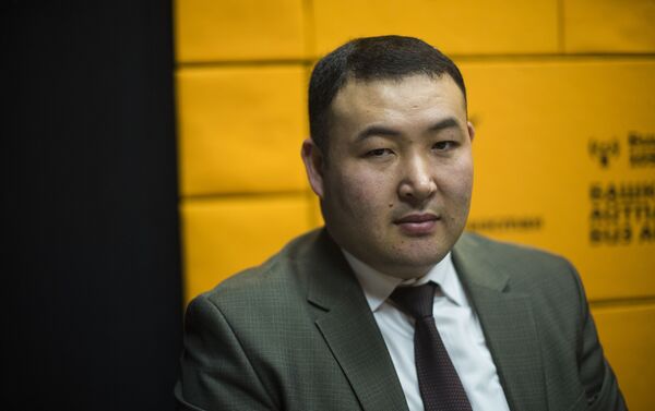 Директор Агентства по продвижению и защите инвестиций Шумкарбек Адилбек уулу - Sputnik Кыргызстан