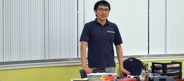 Учитель турецкого языка в Техасе, кыргызстанец Марат Сейитов. Архивное фото - Sputnik Кыргызстан