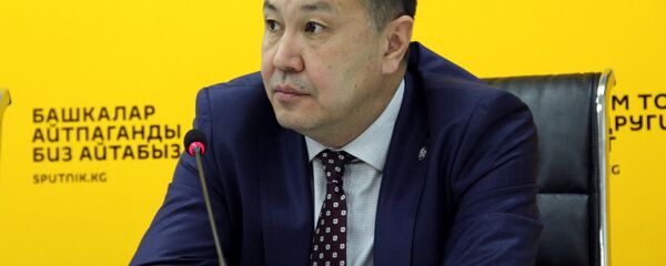Начальник управления технических регламентов и метрологии Минэкономики КР Султан Ахматов в мультимедийном пресс-центре Sputnik Кыргызстан - Sputnik Кыргызстан