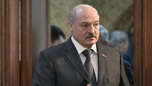 Белоруссия президенти Александр Лукашенко Борбор калаада өтүп жаткан Евразиялык экономикалык жогорку кеңештин кеңейтилген жыйынында - Sputnik Кыргызстан