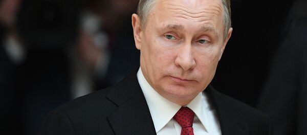 Президент РФ Владимир Путин после заседания Высшего Евразийского экономического совета (ВЕЭС) на уровне глав государств в расширенном составе в резиденции Ала-Арча в Бишкеке. - Sputnik Кыргызстан