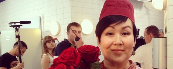 Уроженка Кыргызстана Жаныл Асанбекова, сыгравшая роль в популярном телесериале Кухня Уроженка Кыргызстана Жаныл Асанбекова, сыгравшая роль в популярном телесериале Кухня - Sputnik Кыргызстан