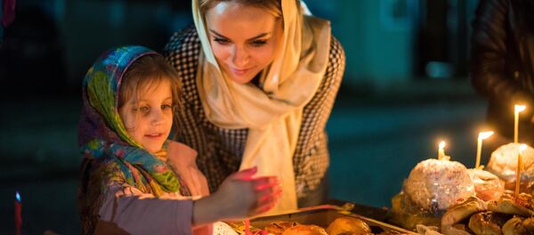 Празднование воскресения Христова в Бишкеке - Sputnik Кыргызстан