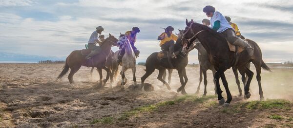 Көк-бөрү улуттук ат оюну. Архив Көк-бөрү улуттук ат оюну. Архив - Sputnik Кыргызстан