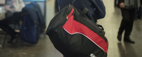 Аэропорттогу жүргүнчү. Архив - Sputnik Кыргызстан