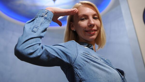 Анастасия Степанова, прошедшая во второй тур конкурса на участие в программе Mars One - экспедиции на Красную планету без права на возвращение. - Sputnik Кыргызстан