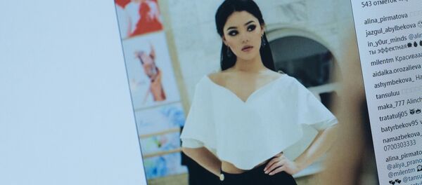 Кыргызстанка Алина Пирматова, которая представит Кыргызстан на конкурсе красоты Miss Asia World-2017, фото со страницы Instagram пользователя alina_pirmatova - Sputnik Кыргызстан