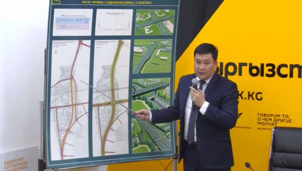 Транспортные развязки на западе Бишкека обновятся в 2018 году — аким - Sputnik Кыргызстан
