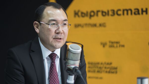 Директор Государственной кадровой службы КР Нурханбек Момуналиев - Sputnik Кыргызстан