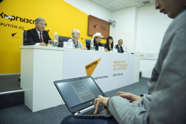 Пресс-конференция Бишкекский форум культур — соберутся гости с пяти континентов - Sputnik Кыргызстан