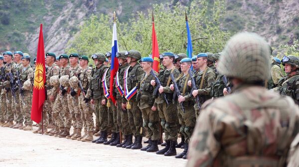 Военнослужащие на учениях стран ОДКБ. Архивное фото - Sputnik Кыргызстан