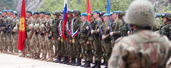 Учения стран ОДКБ Поиск-2016 в Таджикистане - Sputnik Кыргызстан