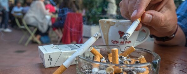 Тамеки чегип жаткан адам. Архив Тамеки чегип жаткан адам. Архив - Sputnik Кыргызстан