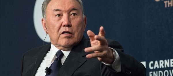 Президент Казахстана Нурсултан Назарбаев. Архивное фото - Sputnik Кыргызстан