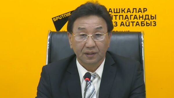 Заместитель директора рынка Дыйкан Талип Ташибаев - Sputnik Кыргызстан