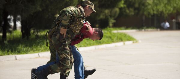 Совместные командно-штабные и мобилизационные учения на территории ТЭЦ Бишкека - Sputnik Кыргызстан