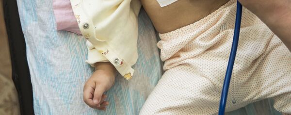 Ооруканадагы ымыркай. Архив - Sputnik Кыргызстан