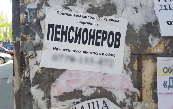 Объявления, которые можно найти почти на каждом столбе или остановке в Бишкеке - Sputnik Кыргызстан