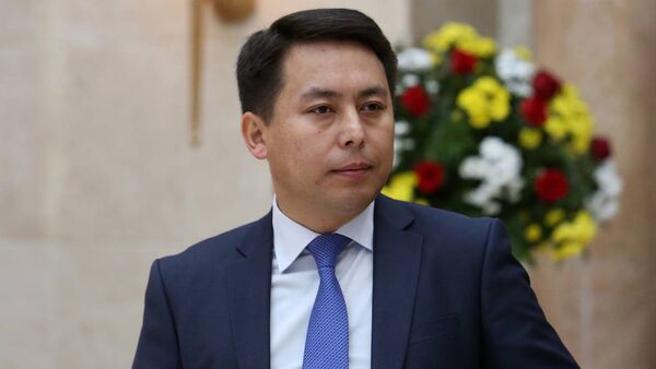 Руководитель пресс-службы главы государства Алмаз Усенов - Sputnik Кыргызстан