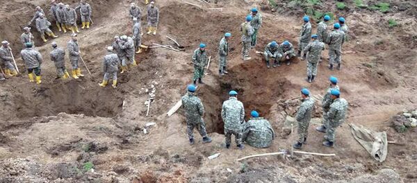 Сход оползня в селе Аюу Узгенского района - Sputnik Кыргызстан