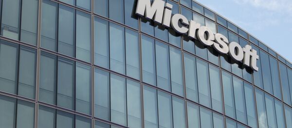 Логотип компании Microsoft. Архивное фото - Sputnik Кыргызстан