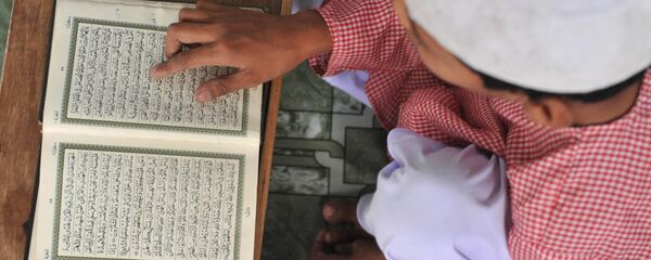 Исламская религиозная школа в Индии Исламская религиозная школа в Индии - Sputnik Кыргызстан