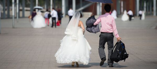 Жаш жубайлар. Архив - Sputnik Кыргызстан