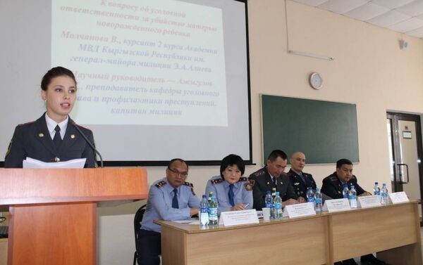 Мероприятие прошло 28 апреля в Карагандинской академии МВД Казахстана. - Sputnik Кыргызстан