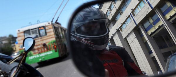 Мотоциклист. Архив - Sputnik Кыргызстан