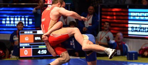 Греко-римская борьба. Чемпионат России. Второй день - Sputnik Кыргызстан