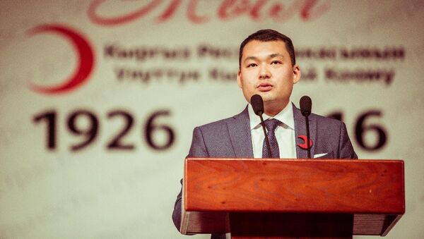 Президент Национального общества Красного Полумесяца КР Азамат Баялинов - Sputnik Кыргызстан
