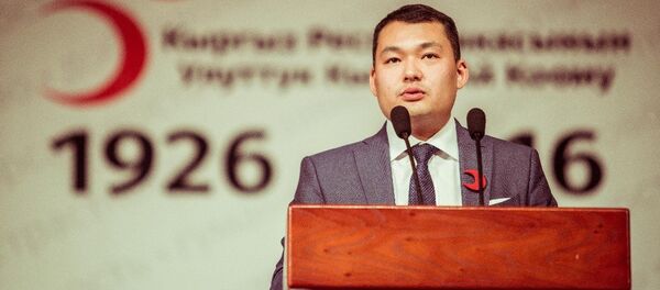 Президент Национального общества Красного Полумесяца КР Азамат Баялинов - Sputnik Кыргызстан