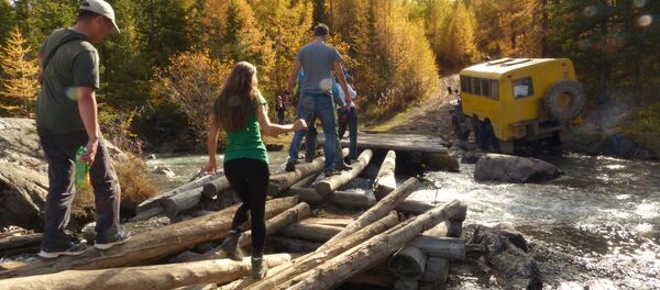 Осень в Горном Алтае - Sputnik Кыргызстан