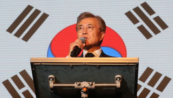 Избранный президент Южной Кореи Мун Чжэ Ин - Sputnik Кыргызстан