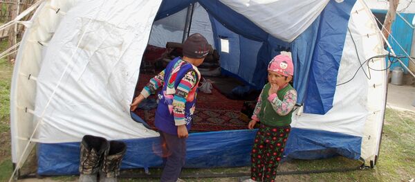 Последствия землетрясения в Чон-Алайском районе - Sputnik Кыргызстан